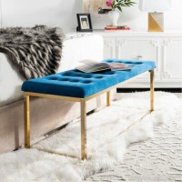 Лаунж пуф в стилі Loft Золотий NS-982 480x1200x450 мм