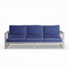 Лаунж диван у стилі Loft NS-927 830x2200x800 мм Серый в інтернет супермаркеті PbayMarket!