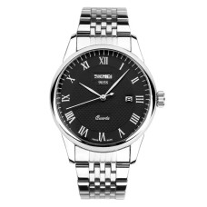 Годинник наручний чоловічий Skmei 9058 Сріблястий