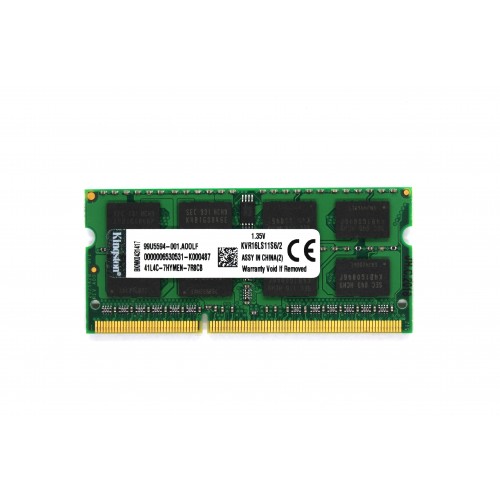Оперативна пам'ять Kingston SODIMM DDR3L-1600 2Gb PC3-12800 (KVR16LS11S6/2) Оперативна пам'ять Kingston SODIMM DDR3L-1600 2Gb PC3-12800 (KVR16LS11S6/2)