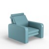 М'яке крісло KULIK SYSTEM PLEASURE Екошкіра Цілий Синій (hub_RdYj27612) в інтернет супермаркеті PbayMarket!