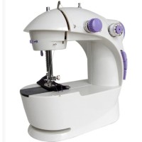 Міні швейна машинка Sewing Machine FHSM-201 4 в 1 з підсвічуванням та адаптером