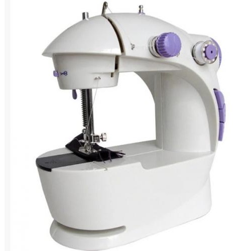 Міні швейна машинка Sewing Machine FHSM-201 4 в 1 з підсвічуванням та адаптером