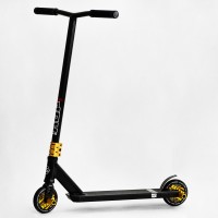 Самокат трюковий Best Scooter Hop Pro HIC-система пеги алюмінієвий диск та дека колеса PU Black (115638)