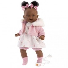 Лялька іспанська Llorens Diara 38 см із хвостиками IR84925