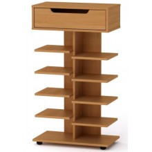 Тумба для взуття ТО-15 Компанит Вільха (60х32х104,8 см)