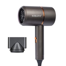 Фен для волосся Sokany із концентратором Коричневий (SK-2202)