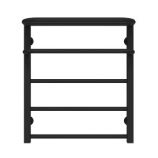 Рушникосушарка водяна Lux Hotel П5 400х600 Deffi Чорний (A.LH.60.40.5.B.B)