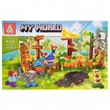 Конструктор Bambi MINECRAFT 66077 345 делатей