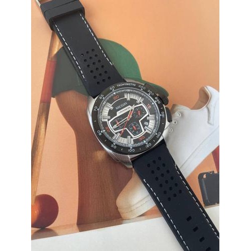 Чоловічий годинник Megir 2056 Todest Silver/Black