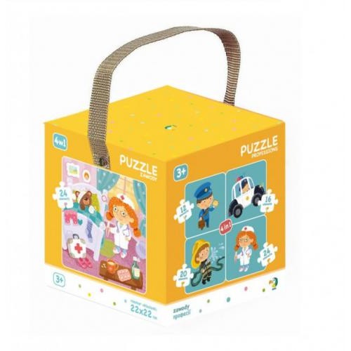 Пазл DoDo 4в1 Професії (300131) Пазл DoDo 4в1 Професії (300131)