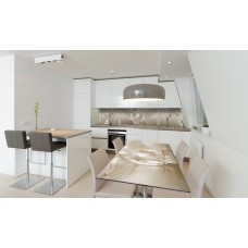 Наклейка вінілова на стіл Zatarga «Ренесанс ліпнина ретро» 600х1200 мм Z180382st