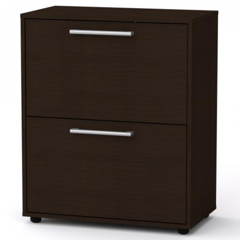 Тумба для взуття Компанит ТО 19 70х38х84,2 см Венге темний