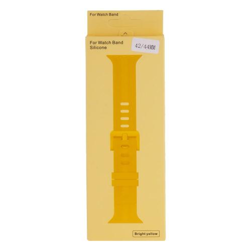 Ремінець ANCHOR Watch Band Silicone Shine Apple Watch 49 / Watch 45/ Watch 44 / Watch 42 mm Bright yellow Ремінець ANCHOR Watch Band Silicone Shine Apple Watch 49 / Watch 45/ Watch 44 / Watch 42 mm Bright yellow