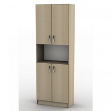 Шафа-Пенал Тиса Мебель ШС-30 Бук 205x35x70 см