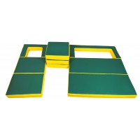Комплект меблів-трансформер Tia-Sport Мати жовто-зелений (SM-0736)