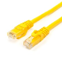Патч-корд UTP Atcom RJ45 Cat.6 мідь 3 м жовтий