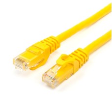 Патч-корд UTP Atcom RJ45 Cat.6 мідь 3 м жовтий