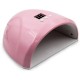 Лампа для сушіння нігтів манікюру та педикюру Beauty Nail Led Lamp 258FD компактна з UV світлом на 36w