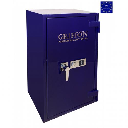 Сейф злостійкий Griffon CLE III.110.E COMBI GLOSS BLUE Сейф злостійкий Griffon CLE III.110.E COMBI GLOSS BLUE