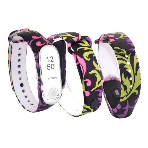 Ремінець Painted Strap для Xiaomi Mi Band 5/6 Flower Pattern 4 Ремінець Painted Strap для Xiaomi Mi Band 5/6 Flower Pattern 4