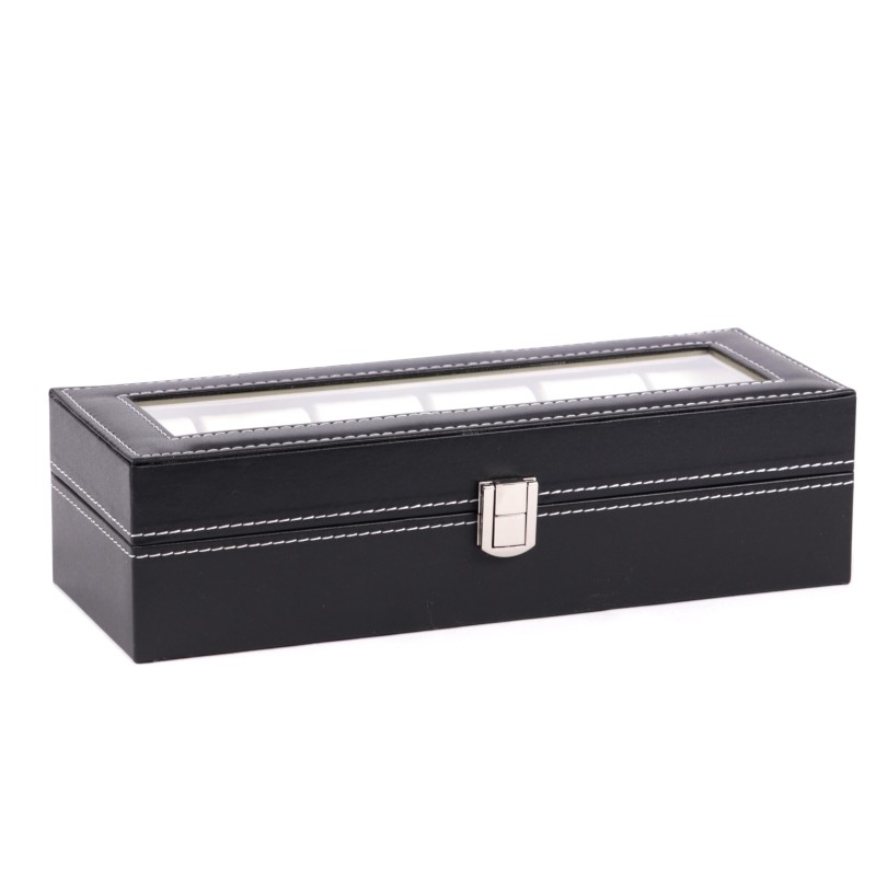 Скринька для зберігання годинників Craft 6PU.1/6 Чорний