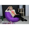 Безкаркасне крісло мішок груша Овал Coolki XXL 90x130 Фіолетовий (Оксфорд 600D PU)