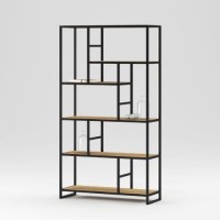 Стелаж GoodsMetall у стилі Лофт 1800х1000х350  Стелаж GoodsMetall у стилі Лофт 1800х1000х350