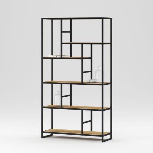 Стелаж GoodsMetall у стилі Лофт 1800х1000х350  Стелаж GoodsMetall у стилі Лофт 1800х1000х350