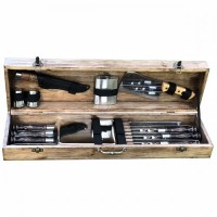 Набір шампурів Gorillas Market Кабан Gorillas BBQ у дерев'яній коробці (hub_vJAl08920) Набір шампурів Gorillas Market Кабан Gorillas BBQ у дерев'яній коробці (hub_vJAl08920)