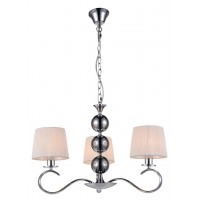 Люстра Candellux Clara 60x110 см Біло-сріблястий (33-21618)