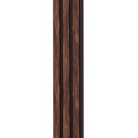 Декоративна стінова рейка Sticker Wall PS 2900x120x12 мм Коричневий (SW-00001745)
