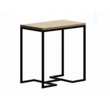 Приліжковий столик у стилі Loft NS-1479 630x600x400 мм Черный