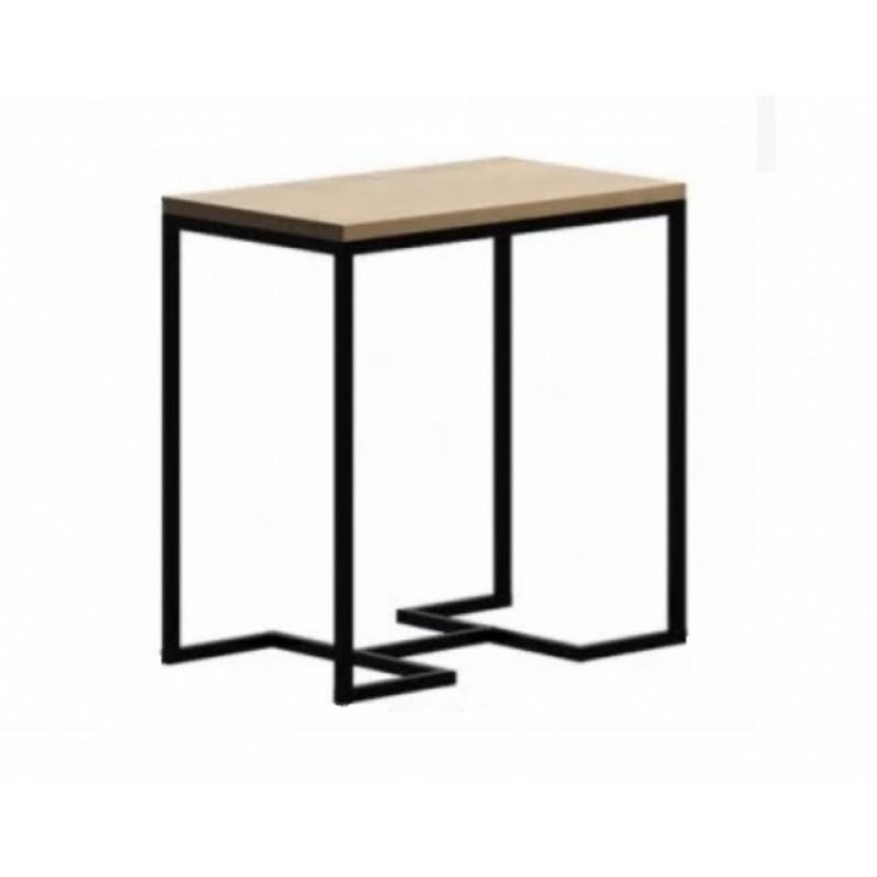 Приліжковий столик у стилі Loft NS-1479 630x600x400 мм Черный