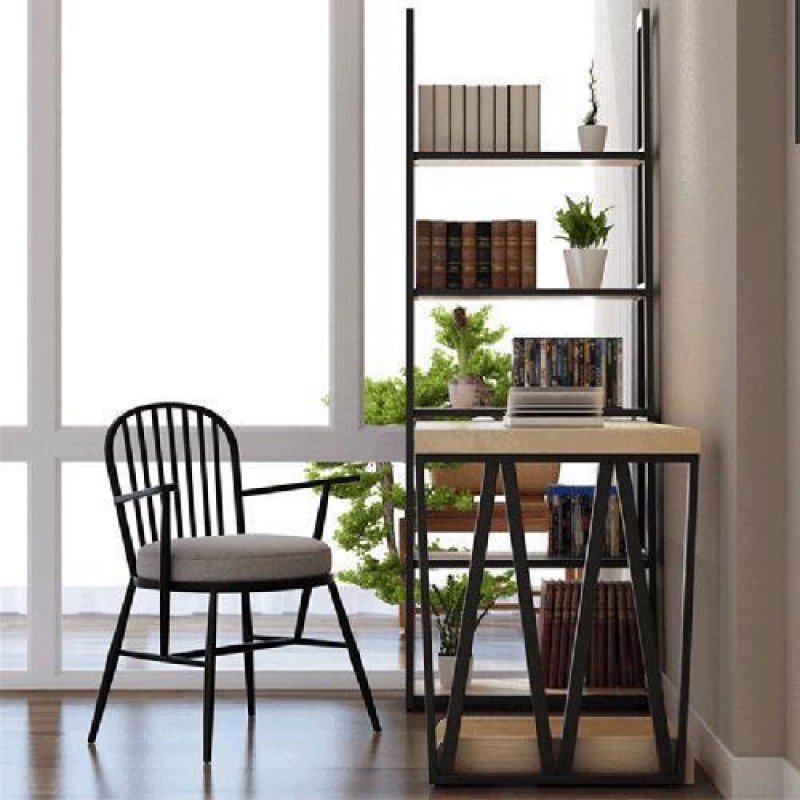 Офісний стіл в стилі Loft NS-1332 1880x1300x593 мм Черный