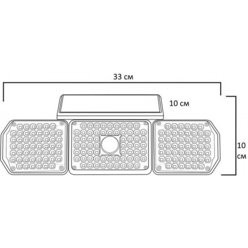 LED світильник Urbankit 360 IP65 4000K 3 режими Чорний (KY17P) LED світильник Urbankit 360 IP65 4000K 3 режими Чорний (KY17P)