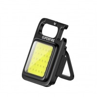 Ліхтар міні-універсальний акумуляторний SuperFire MX16 600 Lumen IP44 Black