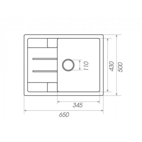Мийка гранітна для кухні Platinum 6550 INTENSO матова Пісок в інтернет супермаркеті PbayMarket!