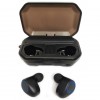 Бездротові навушники M12 TWS з боксом для заряджання Black (au187-hbr)