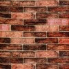 Самоклеюча 3D панель під коричневу цеглу катеринослав Sticker Wall 3080х700х3мм