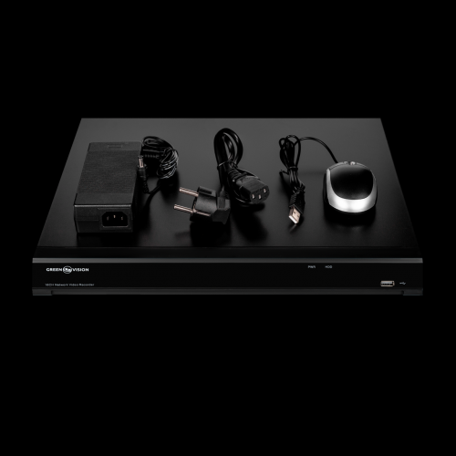 IP відеореєстратор 16-канальний 12MP NVR GreenVision GV-N-I017/16 12MP 12MP (V2) IP відеореєстратор 16-канальний 12MP NVR GreenVision GV-N-I017/16 12MP 12MP (V2)