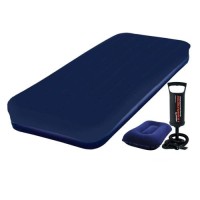 Надувний матрац Pavillo Bestway 67000-3, 76 х 185 х 22 см, з наматрацом-чохлом, насосом, подушкою. Одномісний
