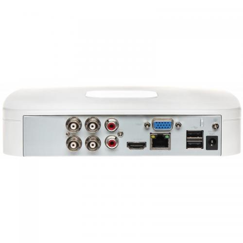 4-канальний гібридний WizSense Dahua DH-XVR5104C-4KL-I3