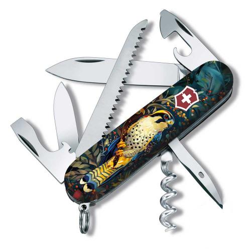Складаний ніж Victorinox Camper Ukraine 91 мм 14 функцій Величний Сокіл (1.3613.3_T3180pw) Складаний ніж Victorinox Camper Ukraine 91 мм 14 функцій Величний Сокіл (1.3613.3_T3180pw)