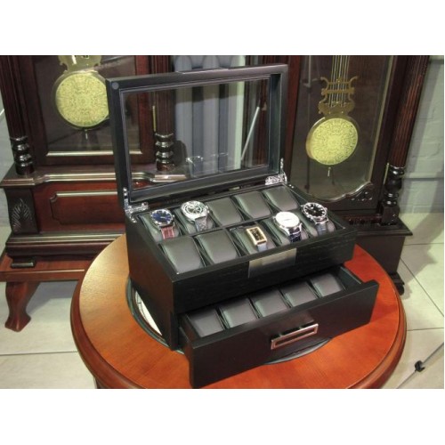 Шкатулка для зберігання годинників Salvadore WB/2350/20.BL.PU Чорний Шкатулка для зберігання годинників Salvadore WB/2350/20.BL.PU Чорний