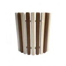 Огорожа світильника для лазні та сауни липа PRO Зебра 33х28 см