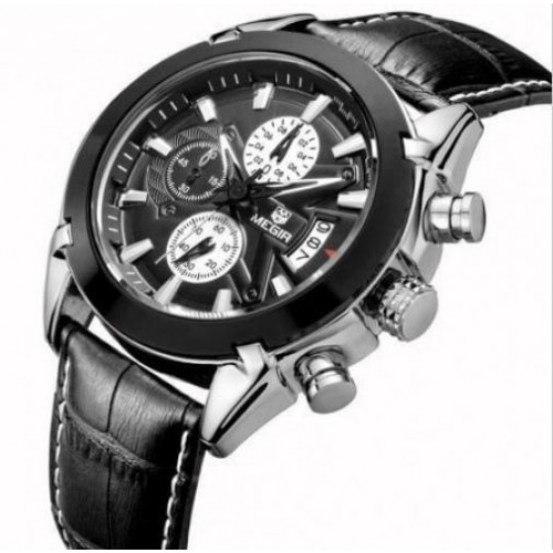 Чоловічий годинник Megir 2020 Montre Dark Чоловічий годинник Megir 2020 Montre Dark