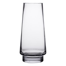 Ваза для квітів скляна Flower Season Bohemia 21 см Прозорий (HP-10-21)