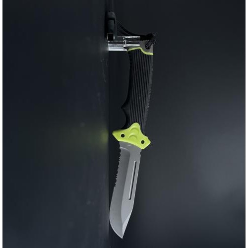 Туристичний ніж для виживання Gorillas BBQ 2-1253 25 см Чорний (KN1060) Туристичний ніж для виживання Gorillas BBQ 2-1253 25 см Чорний (KN1060)