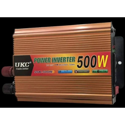 Перетворювач автомобільного струму UKC 500W AC/DC 12-220 V інвертор напруги (1756375722)